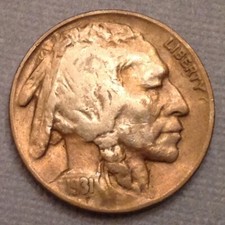 1931 S Buffalo Nickel  - FREE US SHIPPING