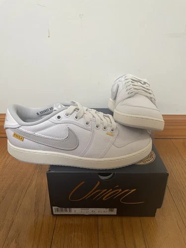 Nike Jordan 1 Retro AJKO Low SP Union White Canvas DO8912-101 Size 8