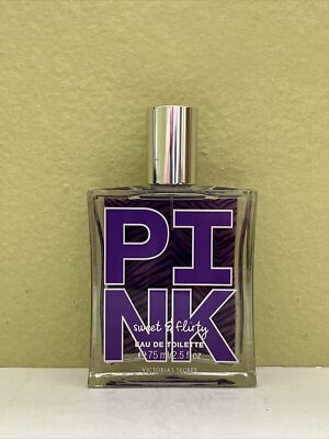 (1) Victoria's Secret PINK SWEET & FLIRTY Eau de Toilette EDT 2.5oz/75ml ~RARE~