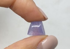 TANZANITE Lilac Blue Cabochon Freeform (5.38ct) Tanzanite / Tanzanite