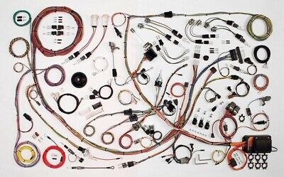 1971-73 Ford Mustang Classic Update Wiring Harness Complete Kit 510662