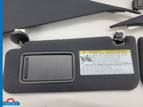 Lexus ISF IS F Interior Pillar Trim Sun Visor Black Set Right + Left OEM - Picture 9 of 24