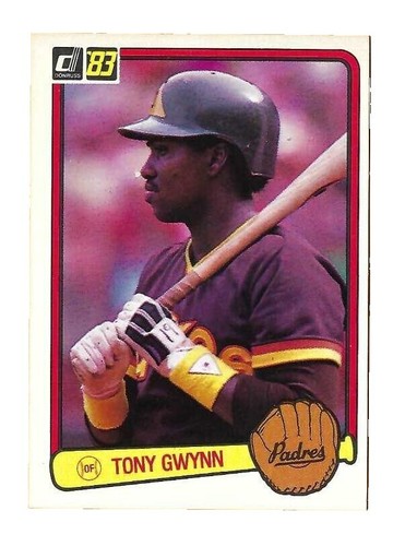 TONY GWYNN 2006 TOPPS ROOKIE OF THE WEEK BASEBALL CARD # 22 F3276