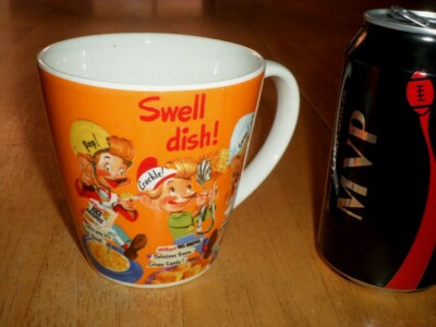 KELLOGG'S CEREAL - RICE CRISPY [ SNAP-CRACKLE-POP MASCOT's ], Ceramic Coffee Cup