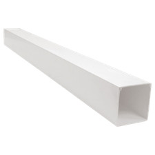 PVC Plastic Trunking 3 Meter Length Maxi 2x2" 4x2" 3x3" 4x4" + End cap & Divider