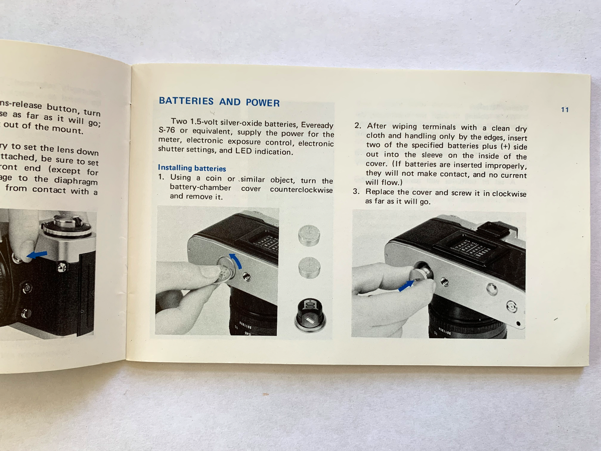 Minolta XD-5 Camera Owner's Manual | eBay