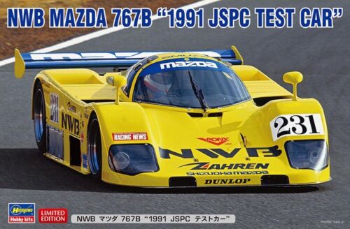 Hasegawa 20632 1/24 Scale Model GTP Car Kit NWB Mazda 767B JSPC 1991 Test Car