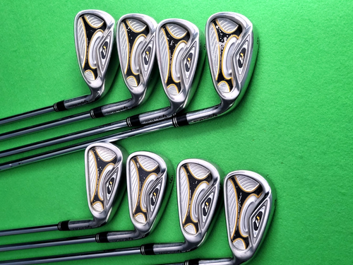 TaylorMade r7 Iron Set. 4 - PW + AW. T-Step 90 Steel Shafts. Regular Flex. RH - Picture 8 of 24