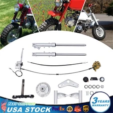 FRONT FORK SET W/ DISC BRAKE ASSEMBLY FOR HONDA Z50 MONKEY BIKE Z50 NEW