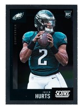 2020 Panini Chronicles 2020 Score Update Rookies #457 Jalen Hurts Rookie Card