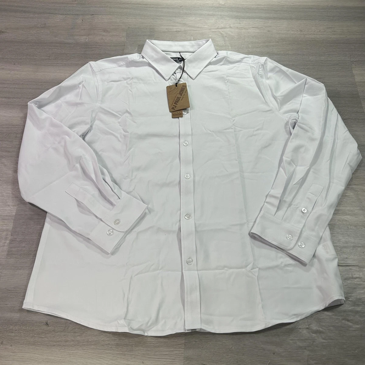 その他 PJ Paul Jones Long Sleeve Solid Dress Shirts for Men for sale | eBay