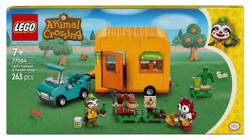 LEGO 77054 Animal Crossing Leif’s Caravan & Garden Shop Set NEW SEALED Boxed