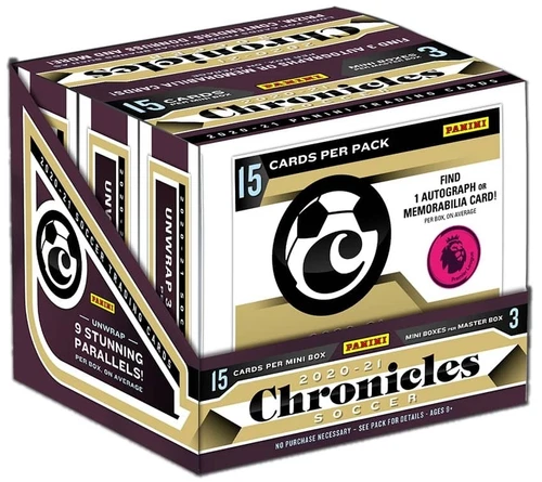 Panini Chronicles Soccer 2020-21 Hobby Box Sealed