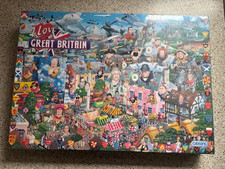 Mike Jupp – “I Love Britain” Jigsaw Puzzle – 1000 Pieces – NEW & SEALED