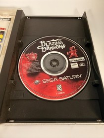 Blazing Dragons (Sega Saturn) &mdash; Complete in Box