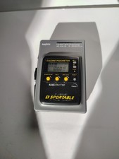 Vintage Sanyo Sportable SPT 1500 Walkman Radio Cassette Player Pedometer