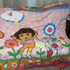 Dora the Explorer And Boots Quilt Comforter 62 X 86