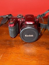 KODAK PIXPRO AZ401 Bridge Digital Camera 16MP 40X Optical Zoom HD720p Video Red