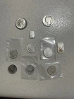 (1) 1918 S Silver Dime 90%, (1) 1946 Dime 90% + 8 Grams Of .999 Fine Silver
