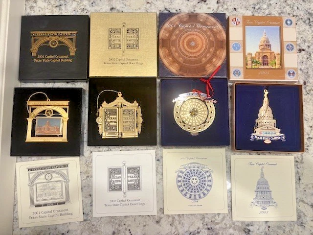 Texas Capitol Ornaments - pick by year - Image 3 of 4
