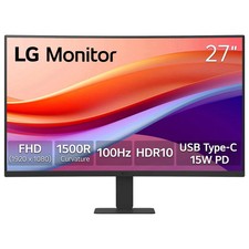 LG 27" Full HD 100Hz Monitor with HDR 10 and USB Type-C 15W 27U421A-B.AUSQ NEW