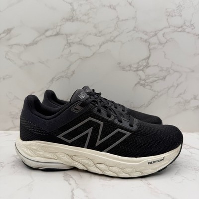New Balance Fresh Foam X 860 v14 Black White Running Shoes Mens 5.5 Womens 7