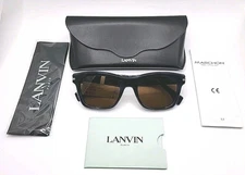 LANVIN LNV620S 425 Blue Havanna Men's Sunglasses 52-21-145 $315 - MADE IN ITALY 