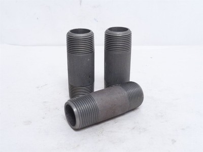 247286 New-No Box; Industry-Std 1LMJ6 Lot-3; Pipe Nipples Sch: 80; 1NPT
