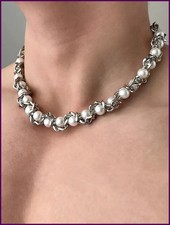 Punk Men's Stainless Steel Thick Chain Necklace Hip Hop Party Casual Business