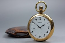 Vintage N MINT Seiko Hi-beat 5740-0080 23J Hand Winding Manual Pocket Watch