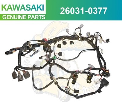 2005 2006 Kawasaki ZX6R MAIN HARNESS ENGINE WIRE WIRING PLUGS