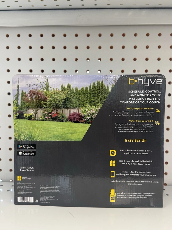 Orbit B-Hyve XD Bluetooth 4-Outlet Hose Faucet Timer New - Image 3 of 4