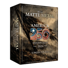 2026 WILD CARD MATTE METAL AMERICA 250 MULTI-SPORT HOBBY - NEW - FREE SHIP🔥🔥🔥