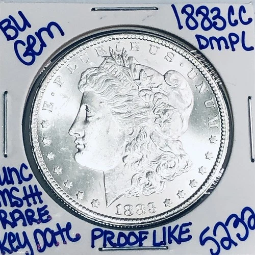 1883 CC BU UNCIRCULATED MORGAN SILVER DOLLAR AUTHENTIC U.S. MINT KEY DATE 5232