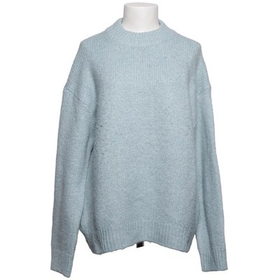H&M, Strickpullover, Größe: S, Blau, Alpakawolle/Elasthan/Polyester #isi