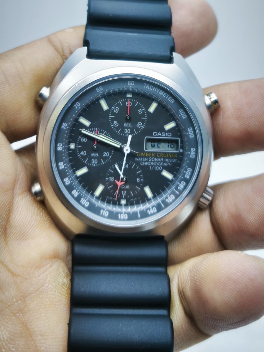 カシオ CASIO 腕時計 TIC-100(ティンバークルーザー) メンズ RARE Vintage Casio Digital Watch Timber Cruiser 1325 Tic-100