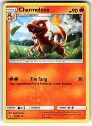 Charmeleon 13/181 Sun & Moon Team Up Uncommon