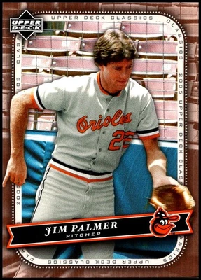 2005 Upper Deck Classics #49 Jim Palmer - SN FREE SHIPPING! - Image 1 of 2