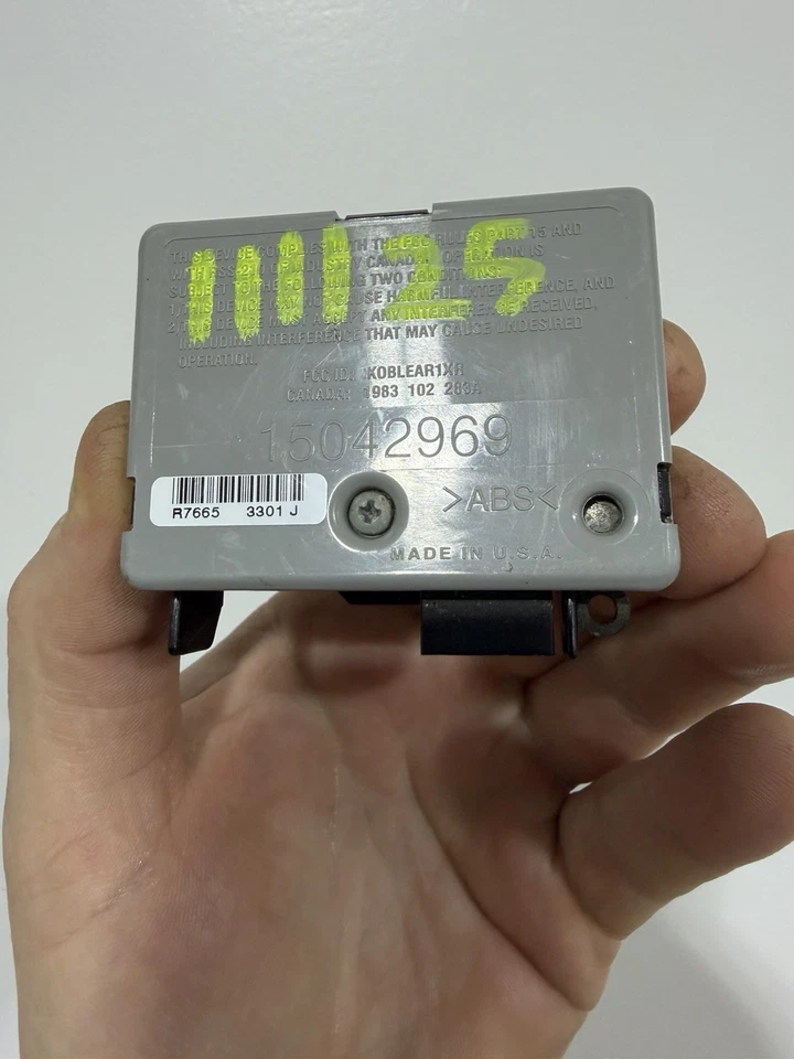 Chevy S10 Silverado GMC Sonoma Sierra 2001 2005 módulo de bloqueo antirrobo 15042969 Foto 3 de 4