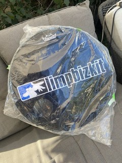 John Otto Limp Bizkit 22” Bass Drum Head With Logo