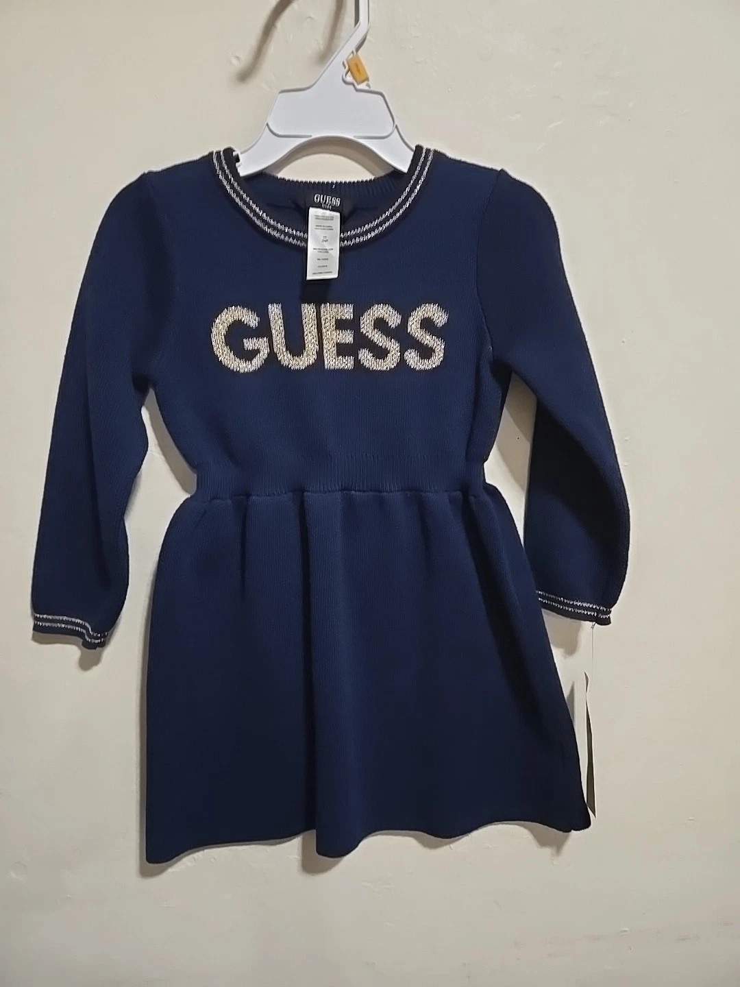 Kids Fashion - GUESS KIDS - Girls Blue Fashion Dress Size 2T Nearly New