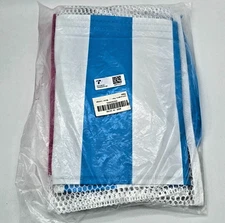 2-Pack Inflatable Pool Floats Hammocks Blue Stripe & Pink Stripe 49.6"x27.5" Ea.