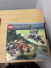Lego Agents Manuals 8630 And 8632