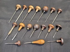 Vautier Engraving Tools - Lot Of Seventeen - Antique Tools