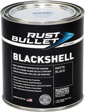 Rust Bullet Blackshell - Gloss Black - 1 Quart - Corrosion Preventive