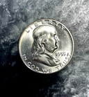 1955 Uncirculated Franklin Silver Half Dollar  Bugs Bunny FS-401 -Key Date Coin!