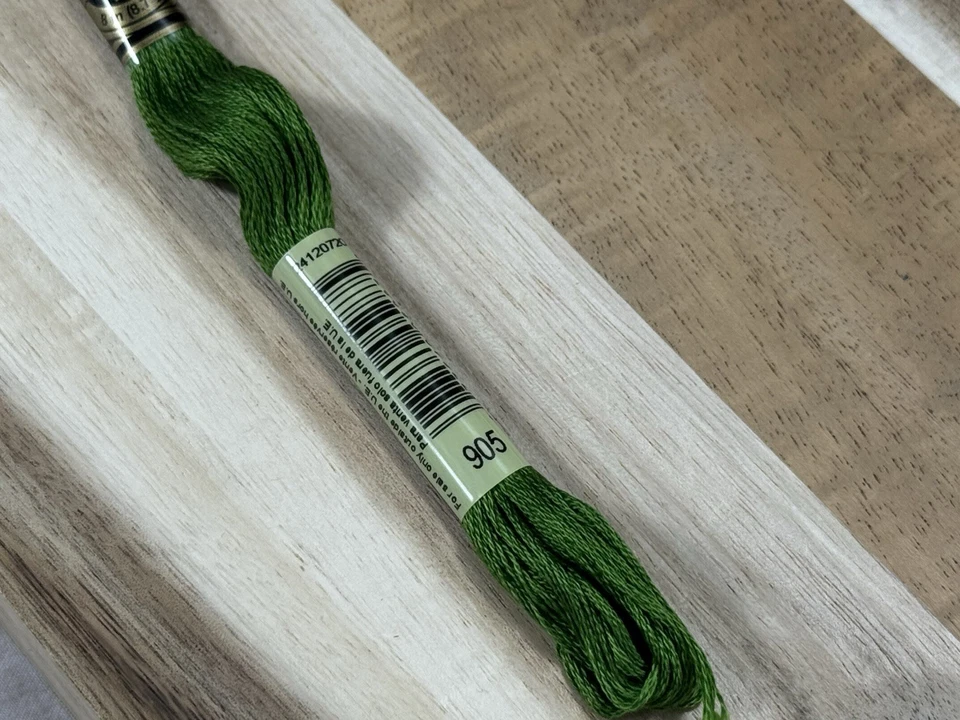 ✅ 2 Boxes ✅NEW ✅DMC 25 EMBROIDERY FLOSS ✅MOULINE ✅FRANCE ✅100% COTTON ✅#995 - Image 4 of 4