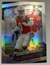 2025 Panini Prizm - Christian Gonzalez #176 Silver Prizm refractor
