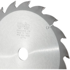 Lame circolari universali con denti in metallo duro per seghe da banco e per mul