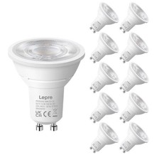 Image of Lepro GU10 LED Bulbs Warm White 2700K 3.6W 345lm 38° Beam Pack of 10